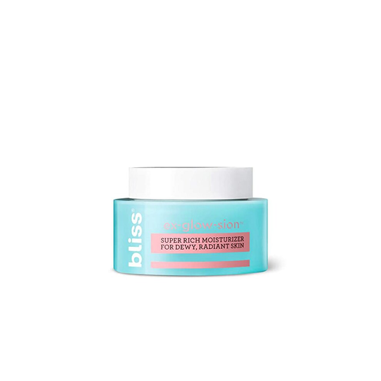 bliss Ex-glow-sion Super Rich Face Moisturizer for Dewy, Radiant Skin | Advanced Shea Butter Nourishes & Hydra