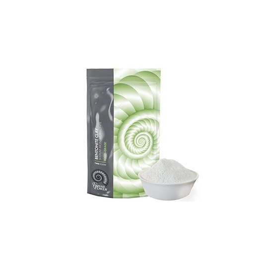 Bentonite Clay Food Grade Powder - 2 LB Pure Natural Powder for Internal and External Use - Great For Detox,Toothpaste, In Smoothies and More - Heal D