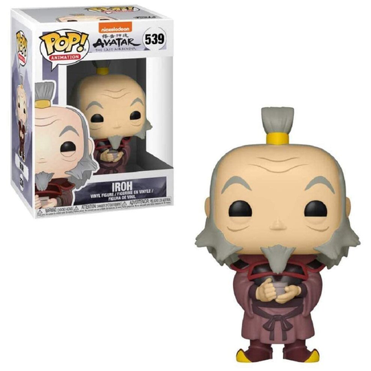 Funko Pop! Animation: Avatar - Iroh with Tea Toy, Multicolor