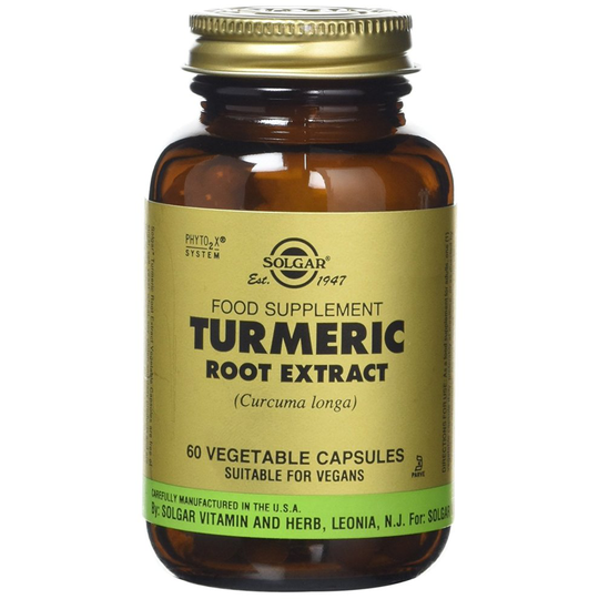 Solgar Turmeric Root Extract Vegetable Capsules , 60