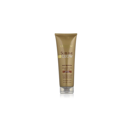 LOreal Paris Sublime Glow Daily Moisturizer and Natural Skin Tone Enhancer, Medium Skin Tones, 8 fl. oz.