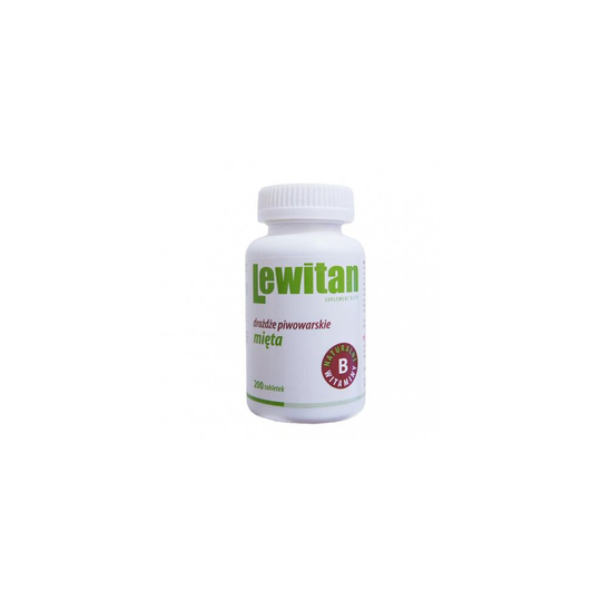 LEWITAN Brewers yeast mint 200 tablets