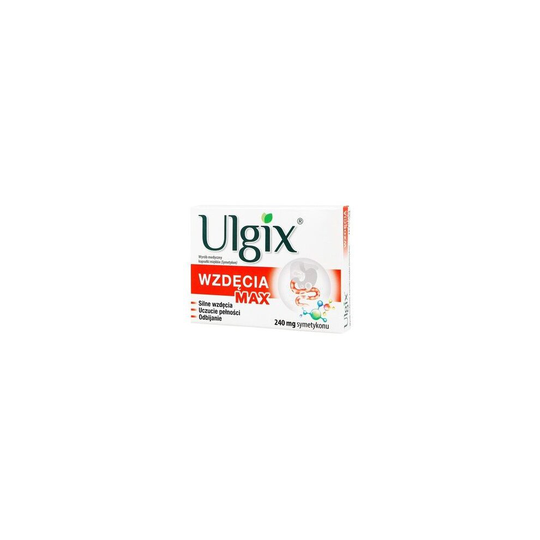 Ulgix Wzdęcia Max - 30kapsułek