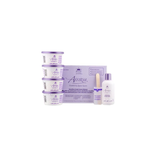AFFIRM CONDITIONING RELAXER SYSTEM SENSITIVE SCALP CREME RELAXER 4 APPLICATIONS