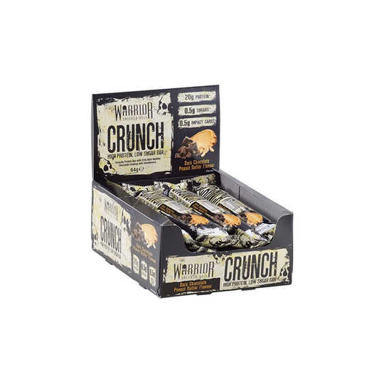 Warrior Crunch Bar, Salted Caramel, 12 bars