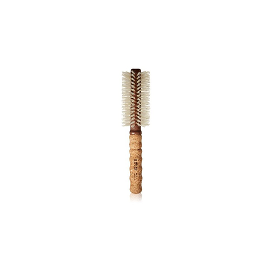 Ibiza Hair Brush - B3 Boars Hair Brush for Fine or Color Treated Hair - Salon Quality, Heat Resistant 55mm Round Brush - Made in Spain