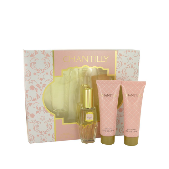 Dana Chantilly Gift Set 30ml EDT + 75ml Body Lotion + 75ml Body Wash