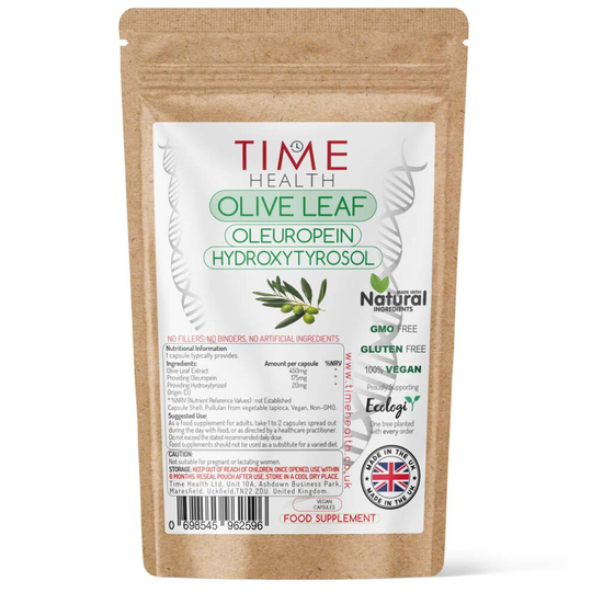Olive leaf extract - Maximum Strength - Source of Oleuropein & Hydroxytyrosol (60 capsules)
