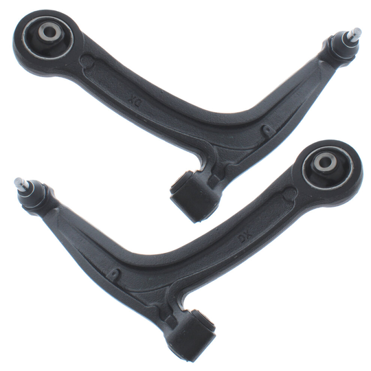 Ford Ka Mk2 hatchback 11/2008-4/2017 Cast Iron Front Lower Suspension Wishbone Arms Ball Joint Included Drivers & Passenger Side