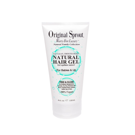 Original Sprout Natural Hair Gel, Medium Hold 118 ml
