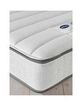 Silentnight Kids Sprung Mattress - Medium Firm, White, Size Single