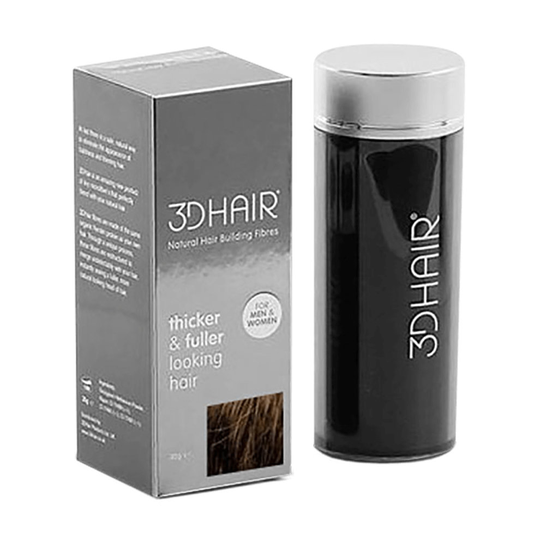 3DHair Natural Hair Building Fibres Dark Brown 10g