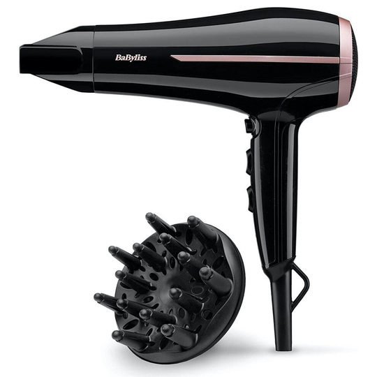 BaByliss 5558U Curl Dry DC Hair Dryer 2100W Ionic 2-Speed & 4-Heat Settings