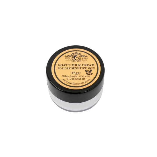 Goat's Milk Moisturising Cream 15g for dry, sensitive skin