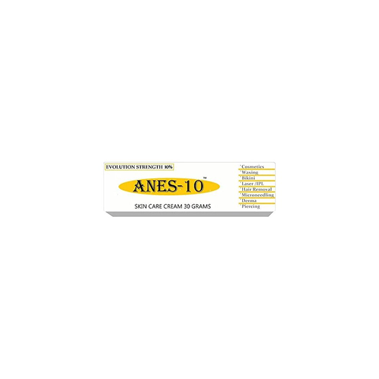 Evolution Strength Anes-10 Numbing Cream 30 grams for All Beauty, Cosmetics and Laser Treatment