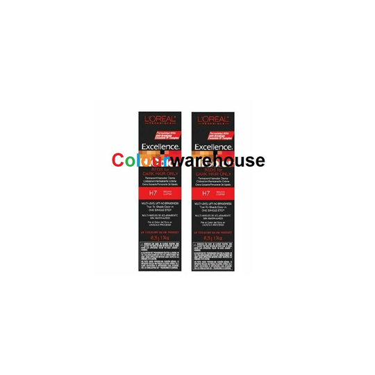 (H7 - 2pcs) L'Oreal HiColor H7 Sizzling Copper, Reds For Dark Hair Only