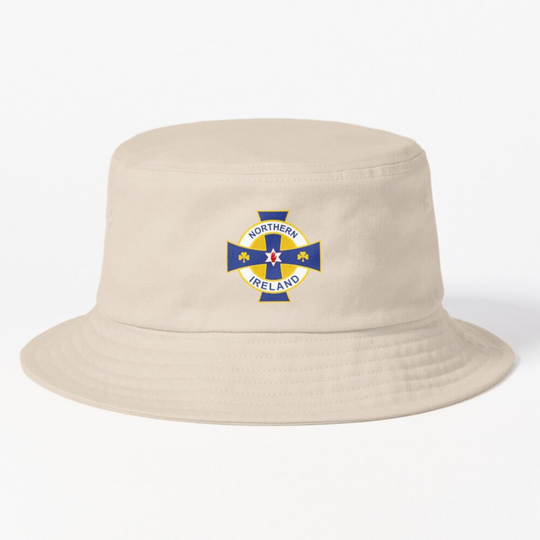 Bucket Hat Northern Ireland National Football Team Soccer Retro Norn Iron Number 10 Adult in 10 Stylish Colors