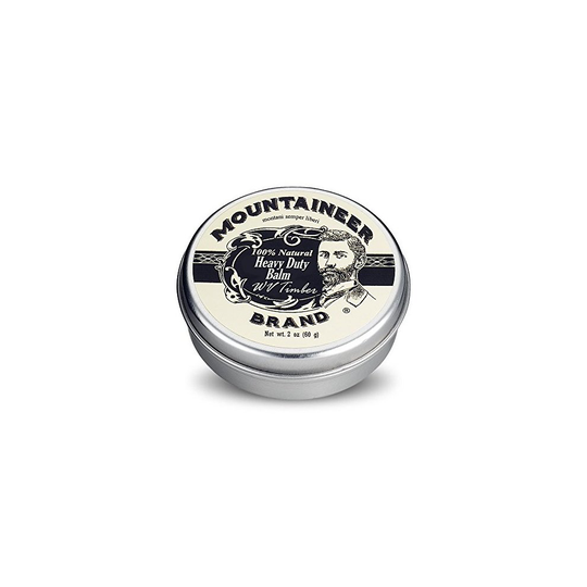 Heavy-Duty Beard Balm by Mountaineer Brand (2 oz) | Beard Tamer and Leave-in Conditioner | WV Timber Scent