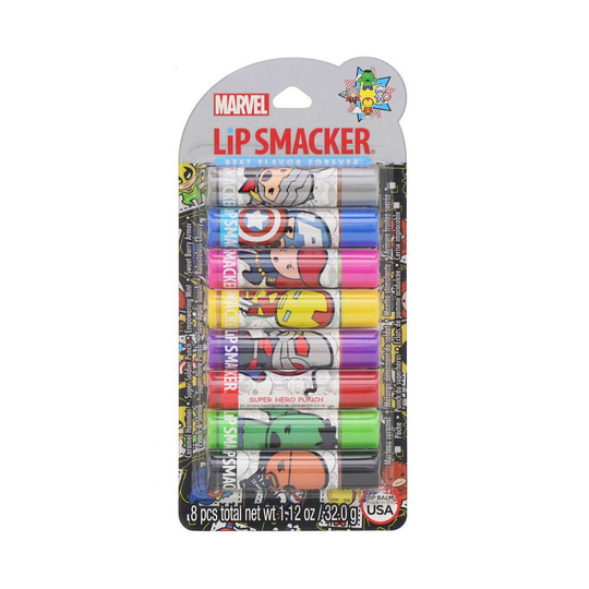 Lip Smacker, Marvel Avengers, Party Pack, 8 Pieces