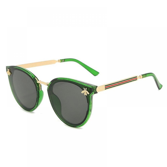 Sunglasses Luxury Bee Fashion For Women Sunglasses Men Square Brand Design Sun Glasses Retro Male Iron