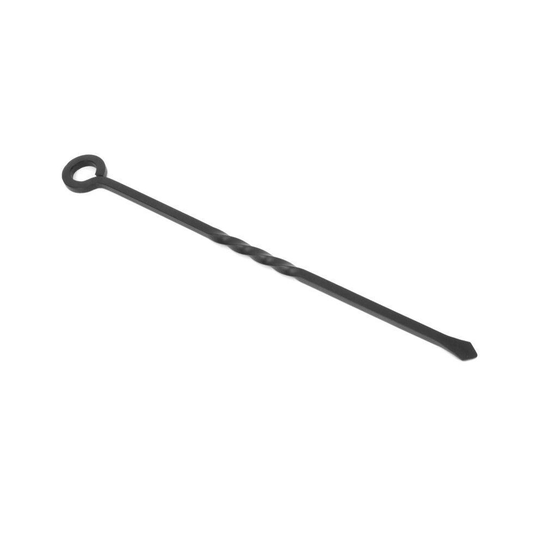 Manor Cast Iron Eye Fire Poker Black 460mm 18''