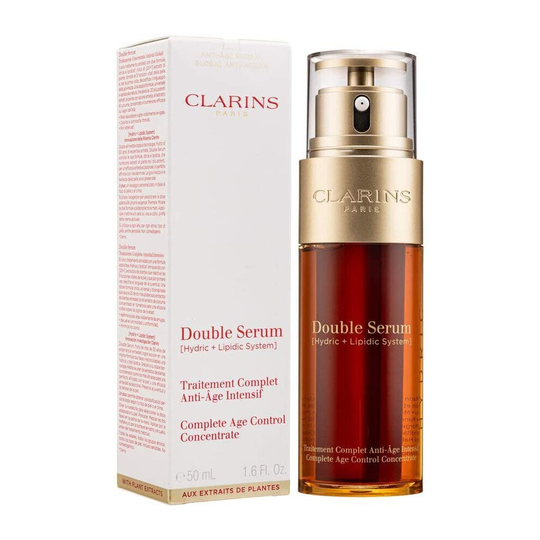 Clarins Double Serum Complete Age Control - 50 ml (Pack of 2)