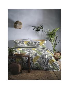 Fusion Tropical Duvet Cover Set - Ochre