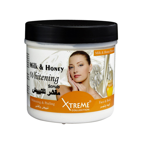 Xtreme Collection Milk and Honey Whitening Scrub White 500ml