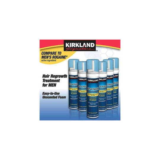 Kirkland Signature 5% Minoxidil Hair Regrowth Topical Foam For Men - 12 Months