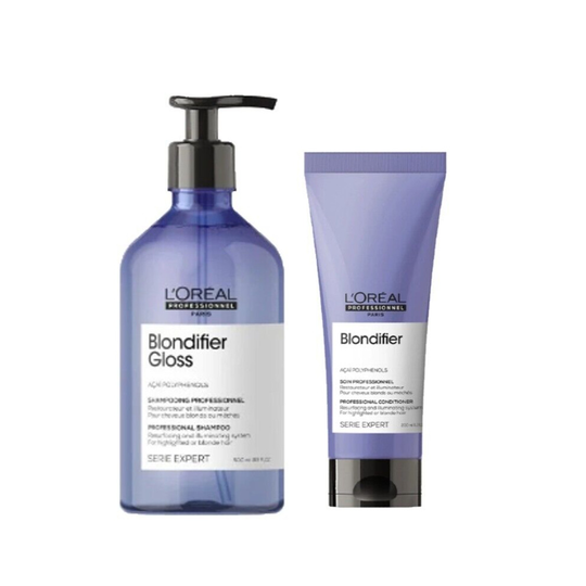L'Oreal Blondifier Gloss Shampoo 500ml and Conditioner Duo 200ml