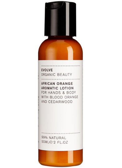 Evolve African Orange Aromatic Lotion Travel 50ml