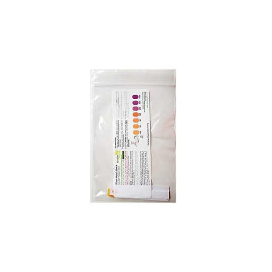 SimplexHealth Heavy Metals Water Test Strips. A combined test for Iron, Copper, Cobalt, Zinc, Cadmium, Nickel, Lead, Mercury (5 Test Strips)