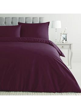 Very Home Non-Iron 180 Thread Count Duvet Cover Set