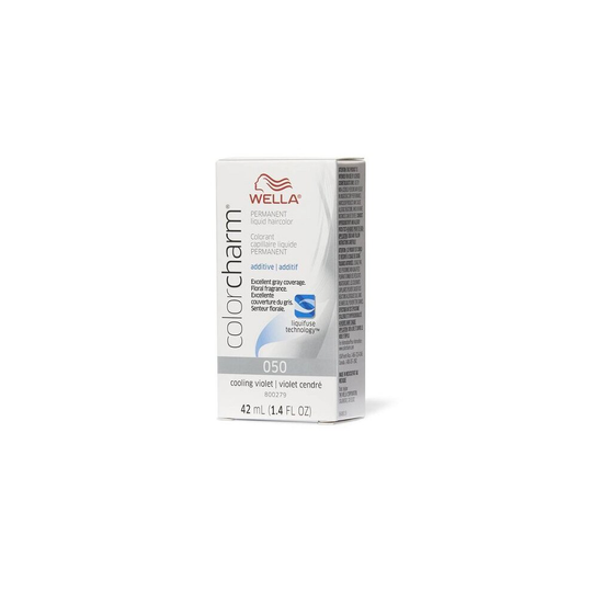 (050 Cooling Violet) Wella Color Charm 050 Cooling Violet Hair Toner