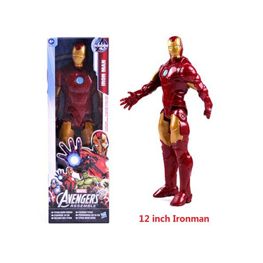 (#13:Ironman) 12" Avengers Action Figures Toys Titan Hero Series Thanos Iron Spiderman Hulk Thor