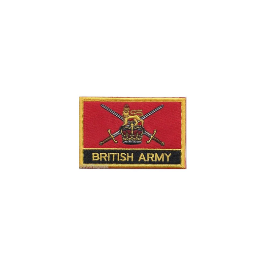 British Army Ensign Flag Embroidered Patch - Sew or Iron on