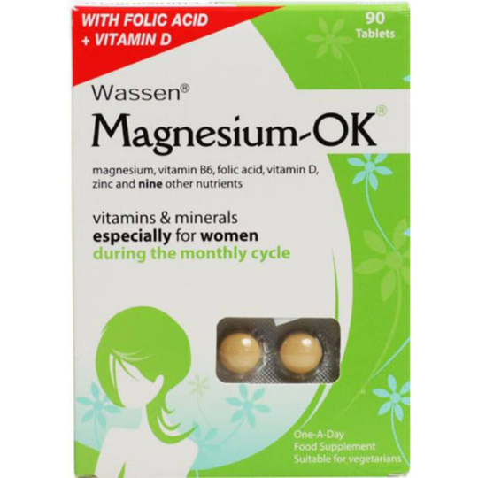 Wassen Magnesium Ok Tablets 90s