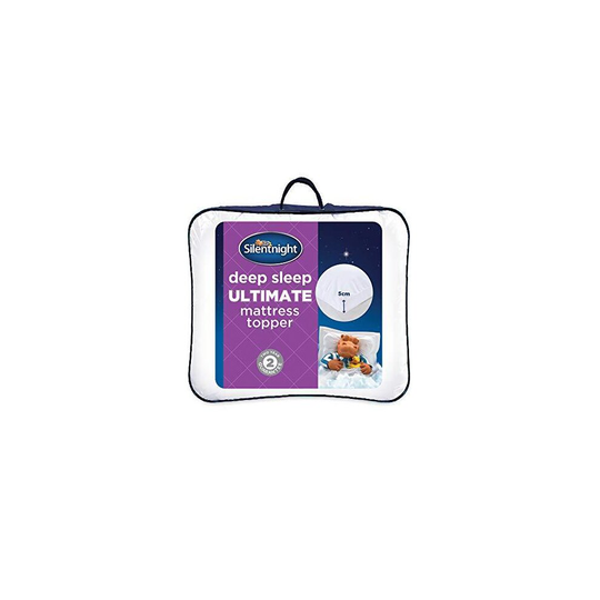 Silentnight Ultimate Deep Sleep Topper, Small Double, White