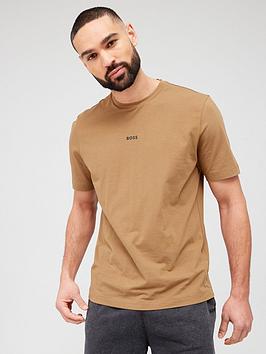 BOSS Tchup Relaxed Fit T-shirt-Open Beige, Beige, Size S, Men