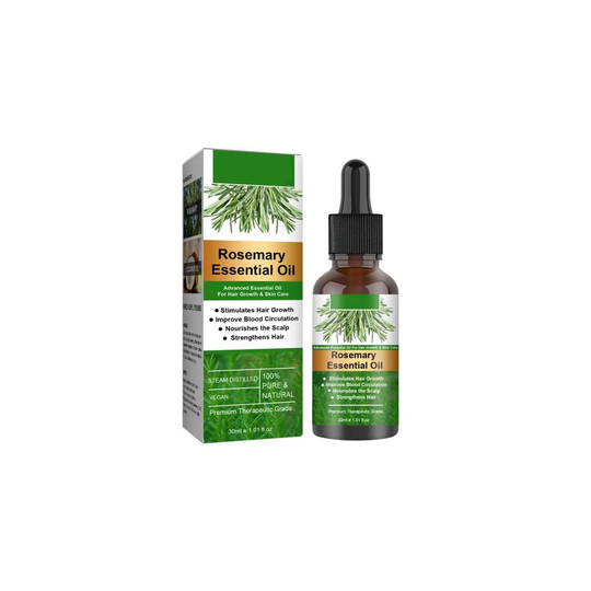 Rosemary Essential Oil, Rosemary Hair Growth Oil, Rosemary Oil for Hair Growth & Skin Care, Stimulates Hair Growth, Strengthens Hair, Nouris