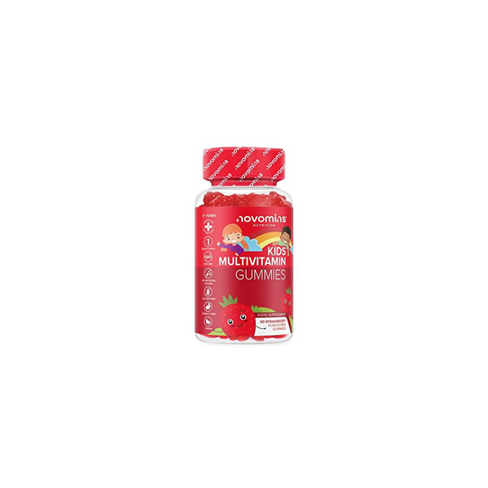 Kids Vitamins - Kids Multivitamin Gummies - 1 Month Supply - Chewable Kids Multivitamin - Vegan - Gluten Free - 13 Essential Childrens Vitamins