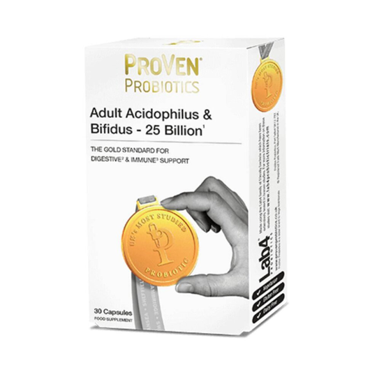 Proven Acidophilus & Bifidus 25 Billion Capsules 30s