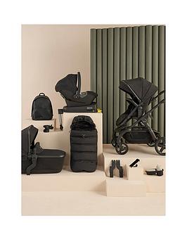 Silver Cross Wave Single to Double Travel System, Ultimate Pack incl. Car Seat - Onyx, One Colour