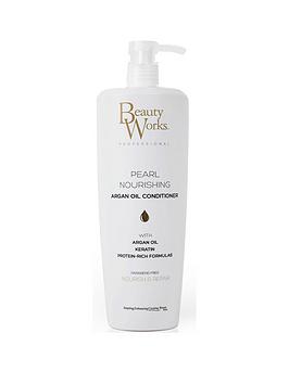 Beauty Works Pearl Nourishing Argan Oil Conditioner - 1 litre, One Colour, Women