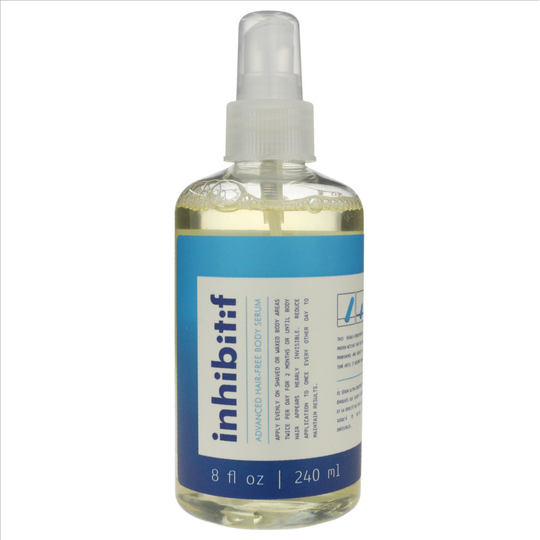 Inhibitif Advanced Hair-Free Body Serum 8oz/240ml New In Box