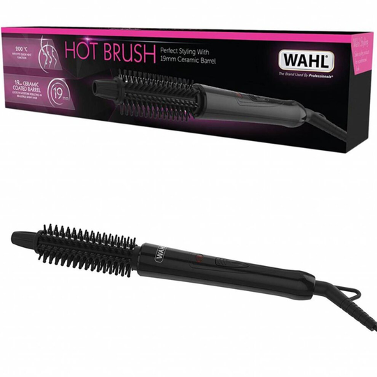Wahl 19mm Volume & Body Hot Hair Styling Brush with Ceramic Barrel
