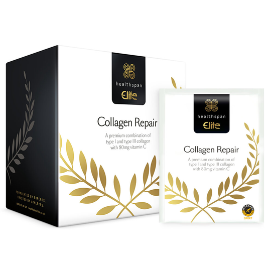 Healthspan Elite Collagen Repair, 10 Sachets, Orange Flavoured Drink