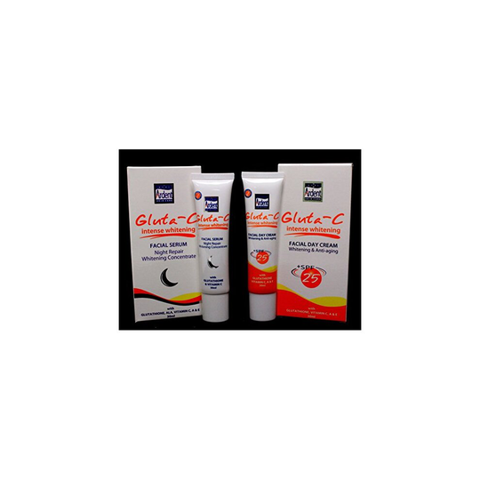 Gluta-C Intense Whitening Facial Day Cream and Facial Serum