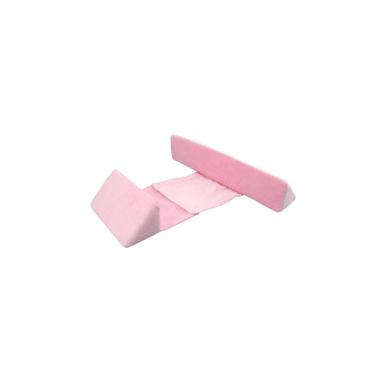 (PINK) Baby Side Sleeping Pillow Waist Baby Pillow