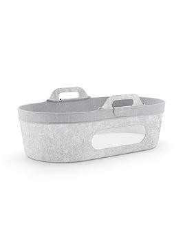 Snuz Snuzbaskit Liner - Dark Grey Marl